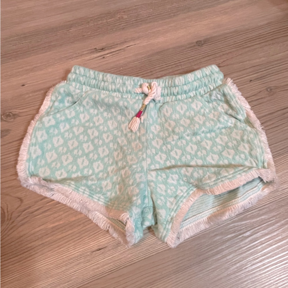 Blue & white shorts